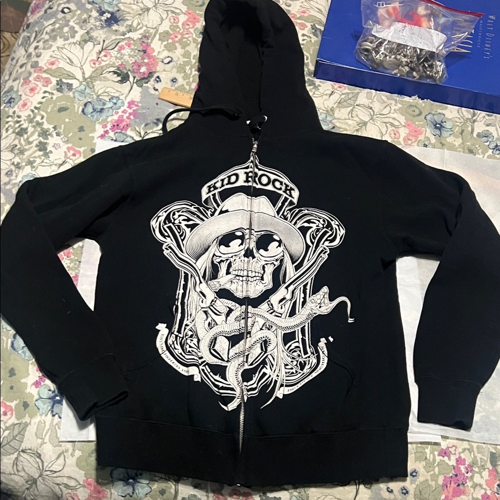 Kid Rock Zip-Up Hoodie Sweatshirt